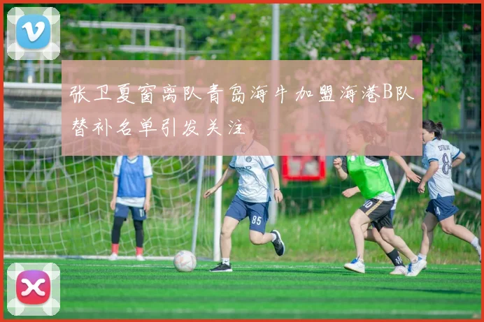张卫夏窗离队青岛海牛加盟海港B队替补名单引发关注